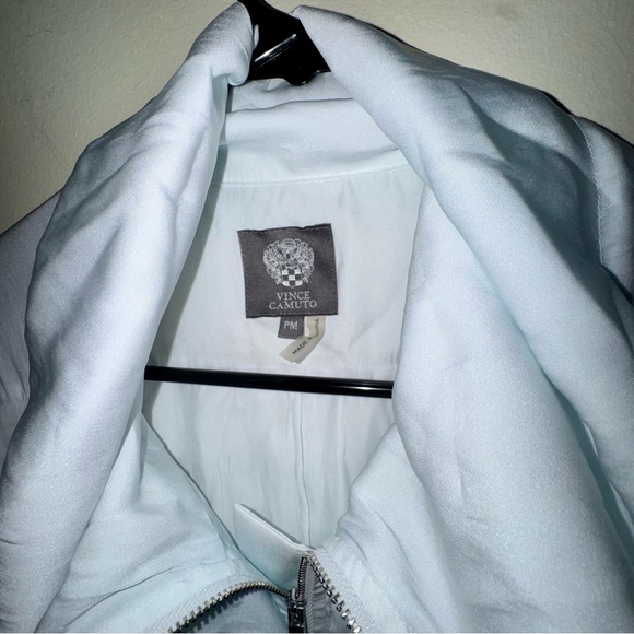 Vince Camuto Light Blue Zip-Up Anorak Jacket - Picture 4 of 9